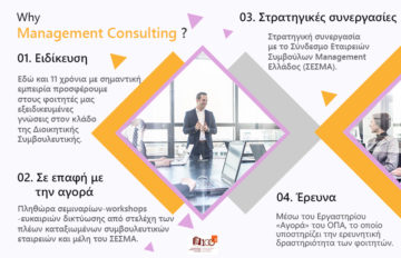 Γιατί Management Consulting στο MSM;